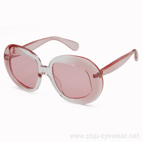 Goggles Sunglasses Women Men Retro Oval